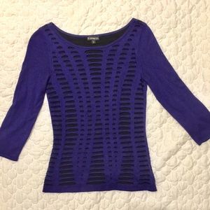 Express 3/4 sleeve blouse